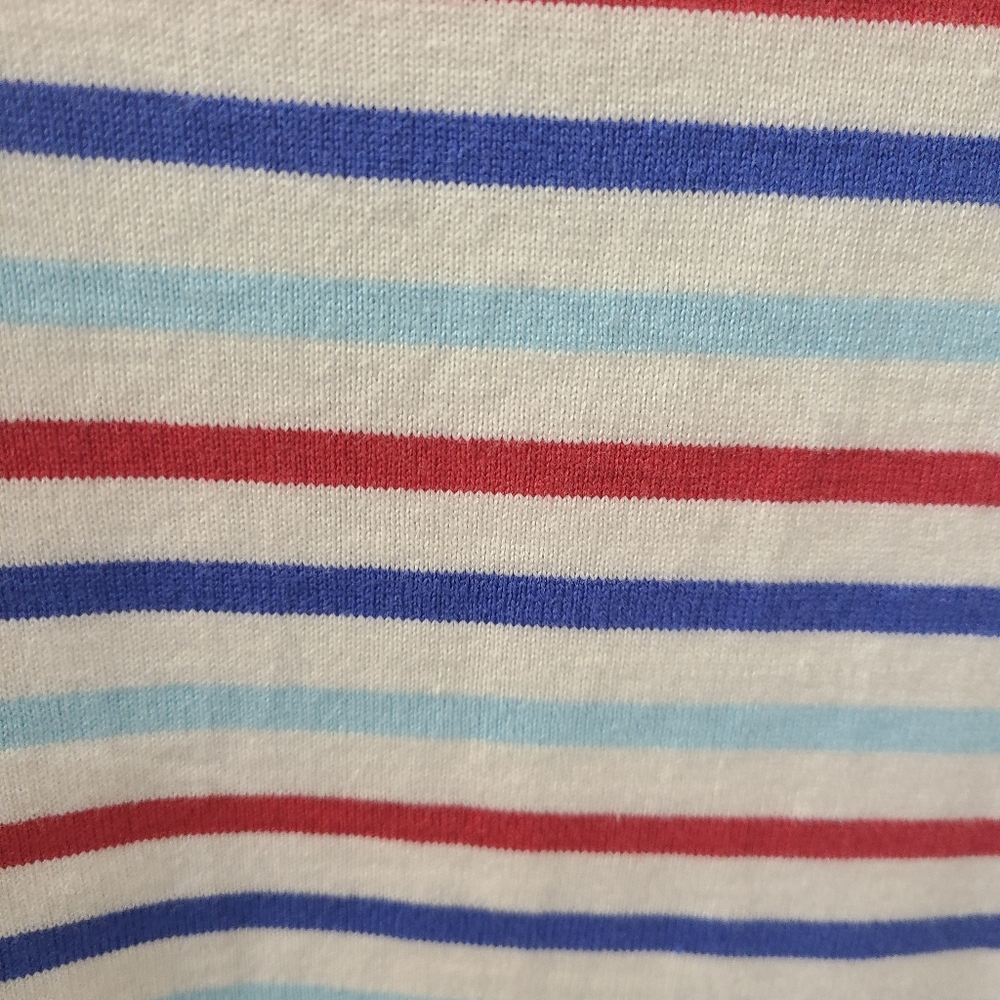 Talbots Plus Authentic Long Sleeve Striped Top